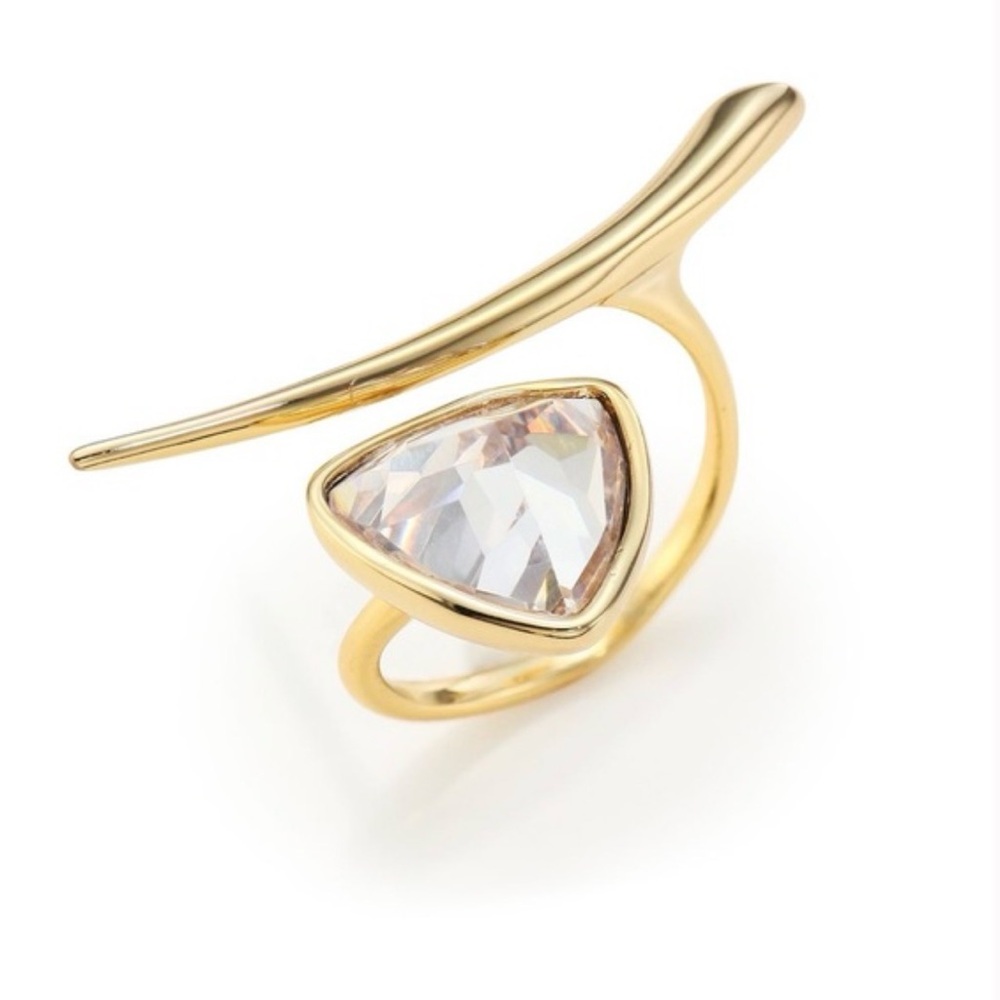Alexis bittar miss havisham liquid spear ring sz 6 RARE!